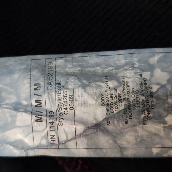 Vintage Roxy Logo Tie Dye Design Jacket Sz Medium - Picture 8 of 11